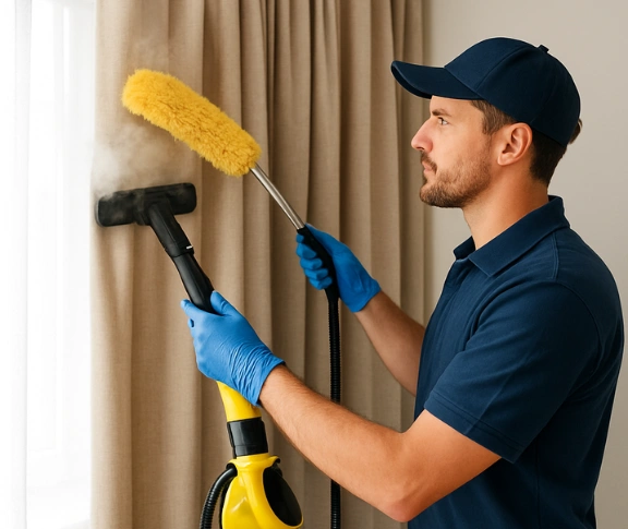 Trusted blind cleaning technician Matty Curtain Cleaning lewisham-nsw QLD